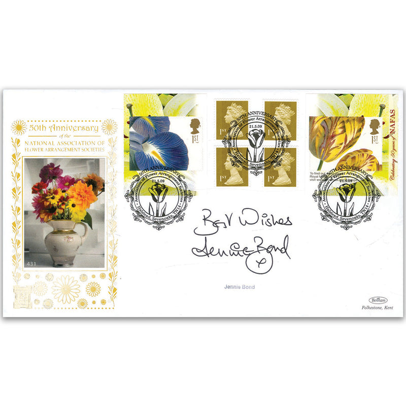 2009 National Association of Flower Arranging Retail Booklet GOLD 500 - Signed by Jennie Bond