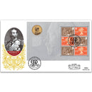 2010 Festival of Stamps PSB GOLD 500 - Military Medal Pane