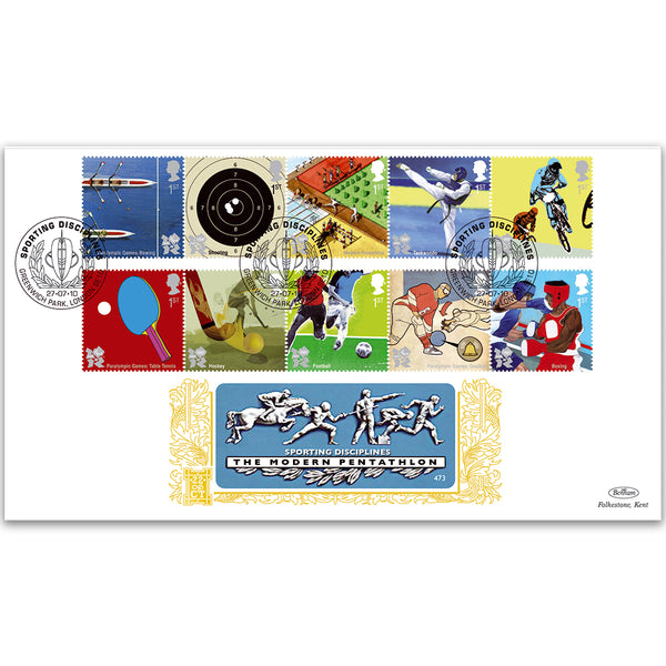 2010 Olympic & Paralympic Games Stamps GOLD 500
