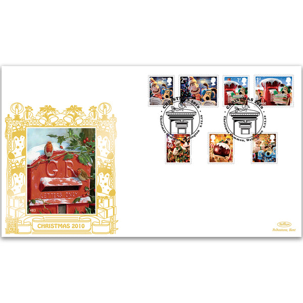 2010 Christmas Stamps GOLD 500