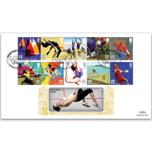 2011 Olympic and Paralympic Games Stamps Series 3 GOLD 500