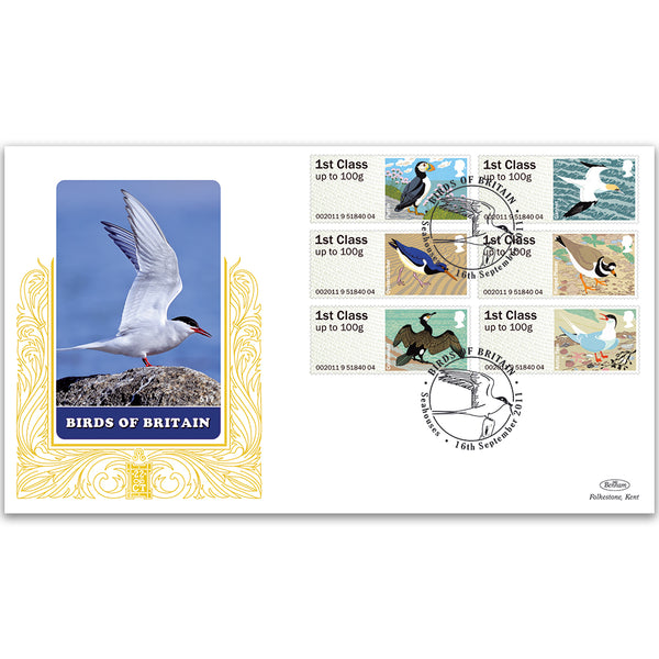 2011 Post & Go Birds Of Britain No. 4 GOLD 500