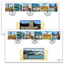 2012 A-Z of UK Landmarks Series 2 GOLD 500 - Pair