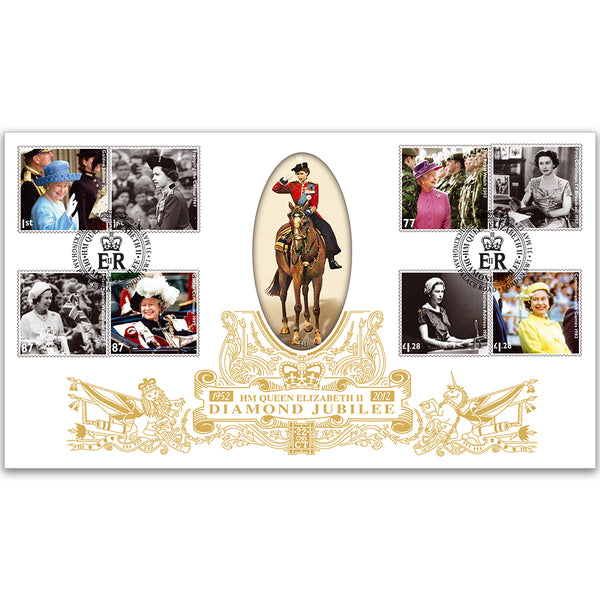 2012 Diamond Jubilee Stamps GOLD 500