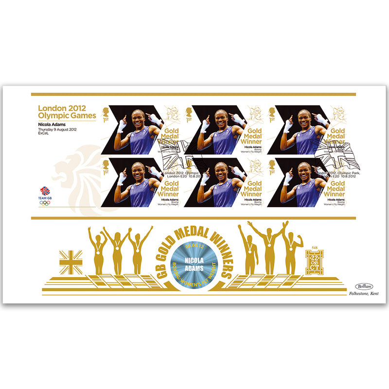 2012 Gold Medal Winners M/S GOLD 500 - Nicola Adams - Boxing Women's Flyweight