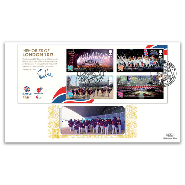 Olympic/Paralympic Memories M/S GOLD 500 Cover