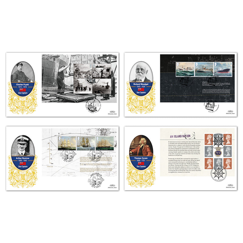 2013 Merchant Navy PSB GOLD 500 Set of 4