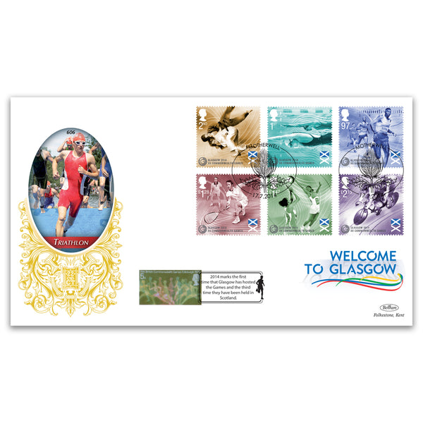 2014 Commonwealth Games Stamps GOLD 500