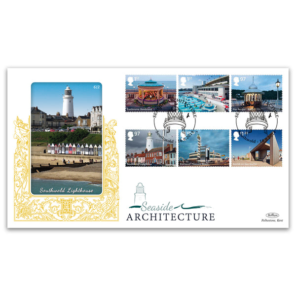 2014 Seaside Architecture Stamps GOLD 500