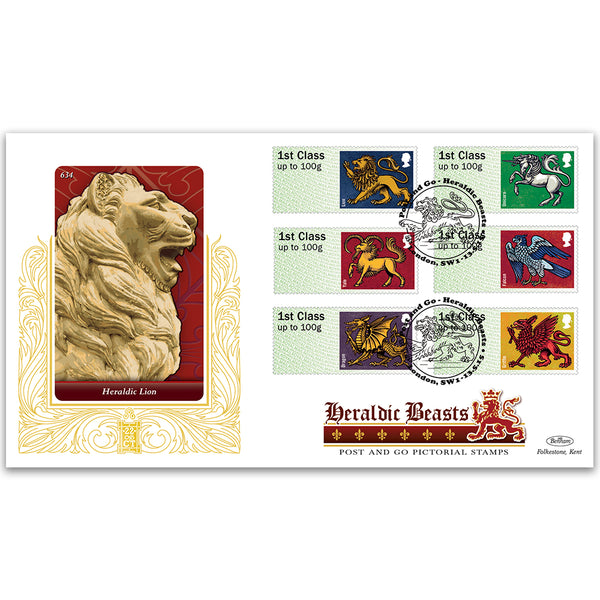 2015 Post & Go Heraldic Beasts GOLD 500