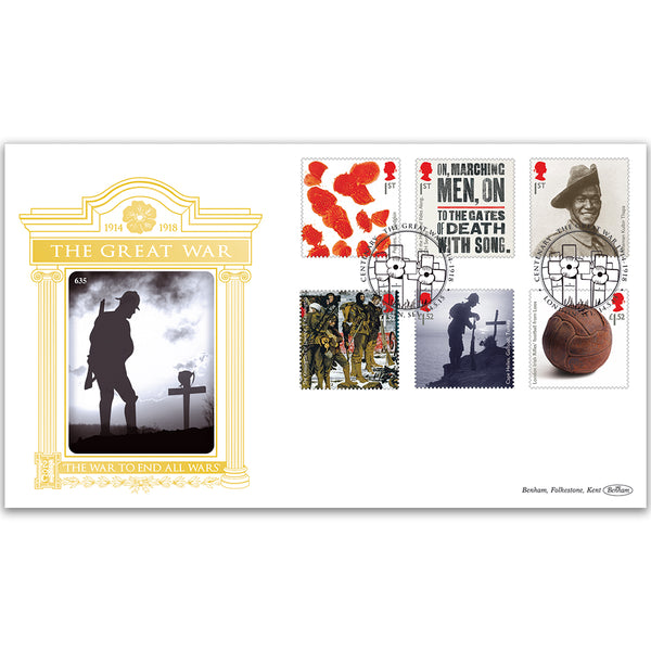 2015 WWI Stamps GOLD 500