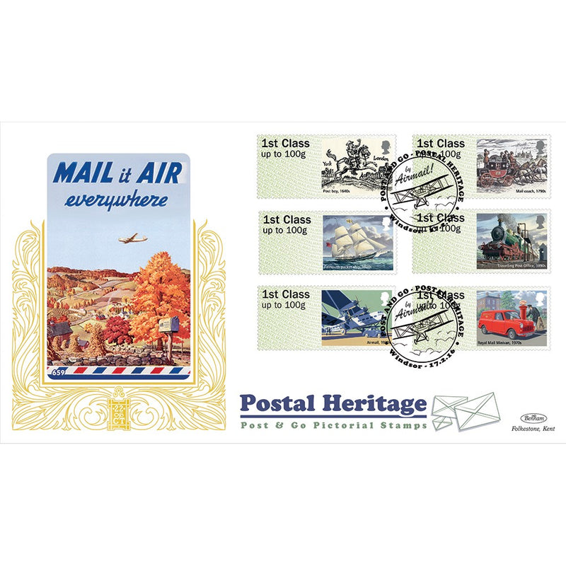 2016 Post & Go Royal Mail Heritage GOLD 500