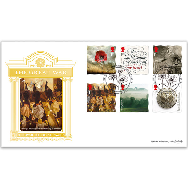 2016 WW1 Stamps GOLD 500