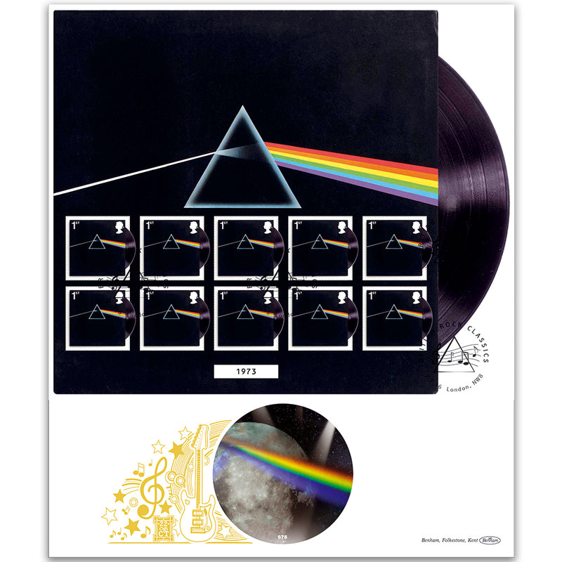 2016 Pink Floyd Maxi Sheet GOLD 500 Cover