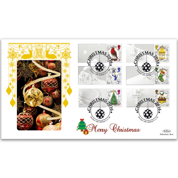 2016 Christmas Generic Sheet GOLD 500