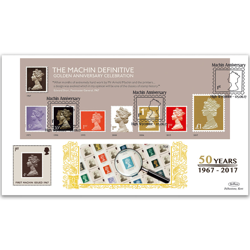 2017 Machin M/S - Golden Anniversary Celebration GOLD 500