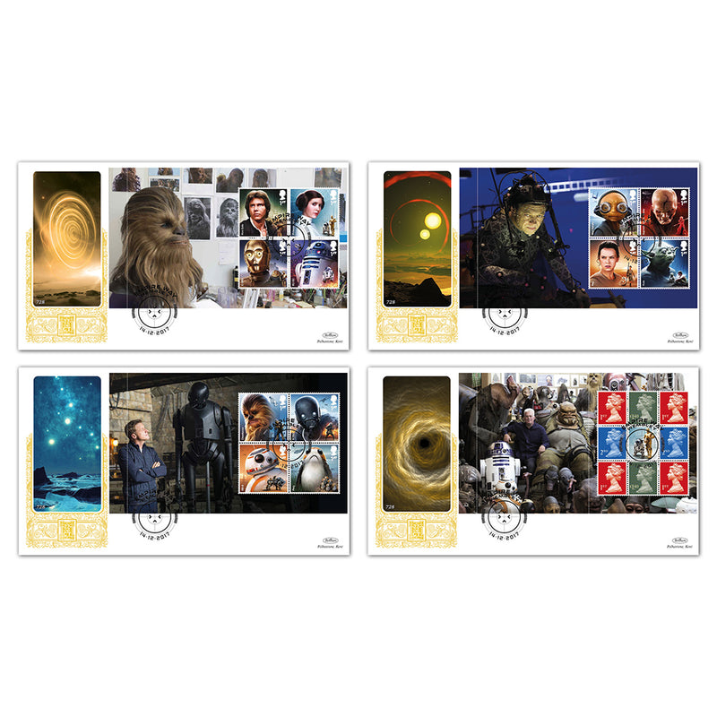 2017 Star Wars PSB GOLD 500 - Set of 4