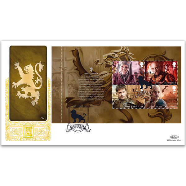 2018 Game of Thrones PSB GOLD 500 - (P2) 1st x 4 Olenna