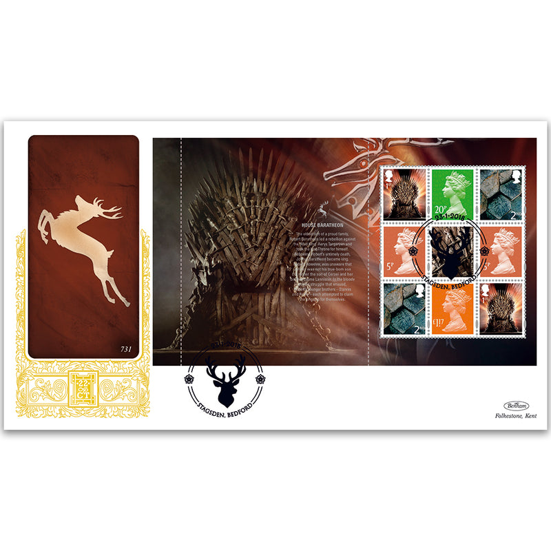 2018 Game of Thrones PSB GOLD 500 - (P4) Definitive Pane