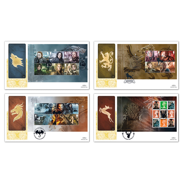 2018 Game of Thrones PSB - Benham GOLD 500 Set of 4