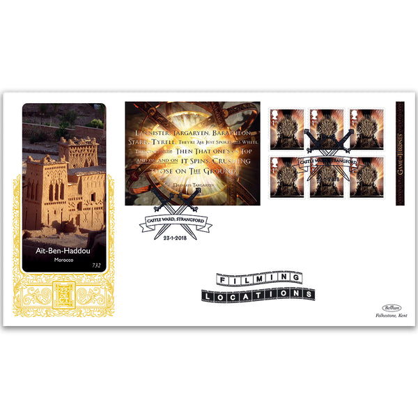 2018 Game of Thrones Retail Booklet - Benham GOLD 500 Cover