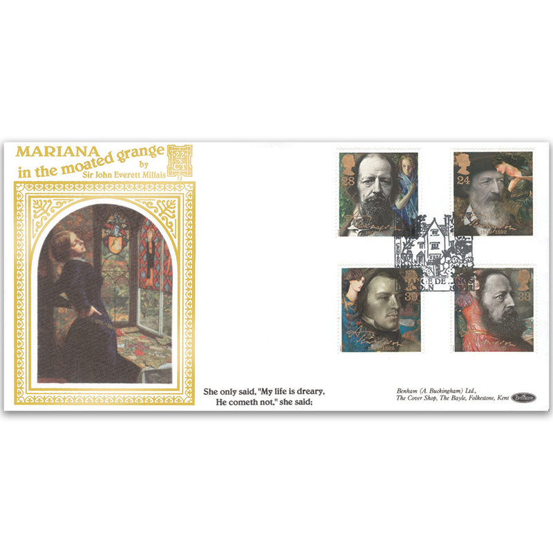 1992 Tennyson Death Centenary GOLD 500 Cover