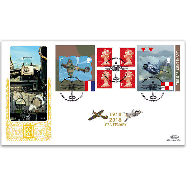 2018 RAF 100th Anniversary Retail Booklet GOLD 500
