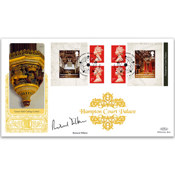 2018 Hampton Court Palace Retail Booklet Gold 500 - Signed by Richard Dillane