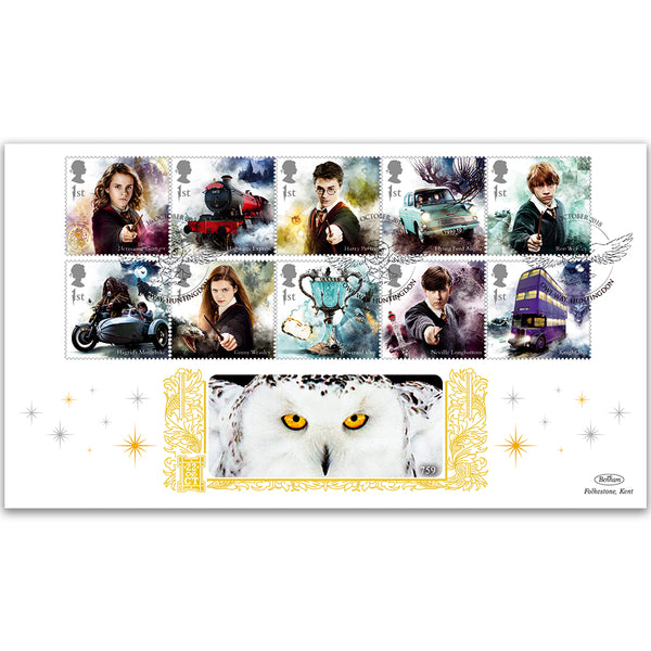 2018 Harry Potter Stamps Gold 500