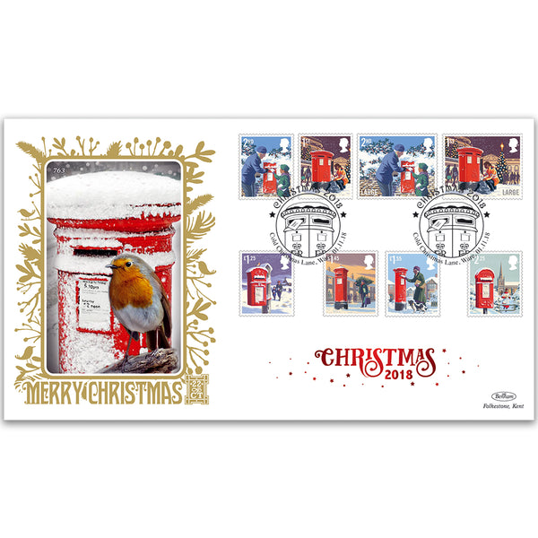 2018 Christmas Stamps Gold 500