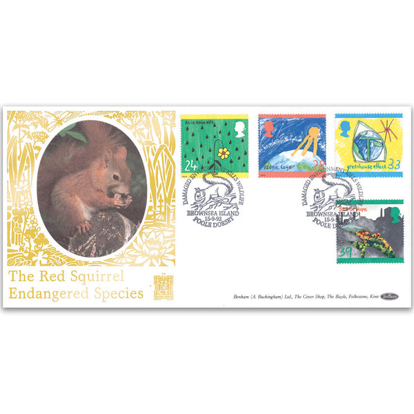 1992 Protection of the Environment GOLD 500 - Brownsea Island