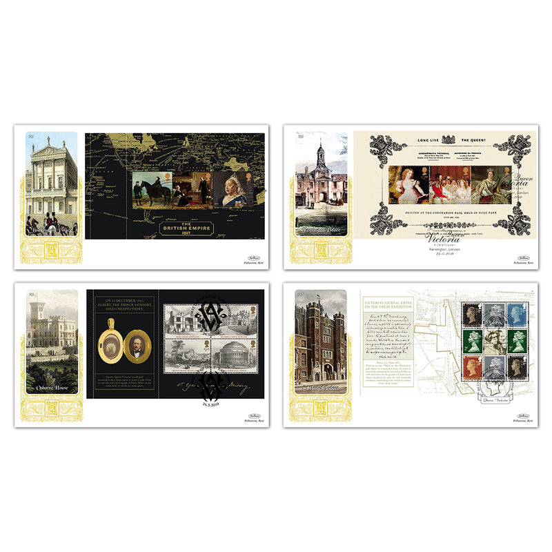 2019 Queen Victoria PSB Gold 500 Set of 4