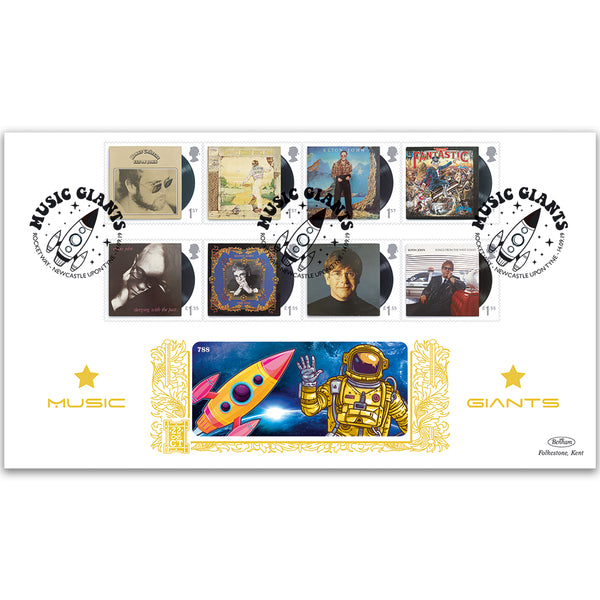 2019 Elton John Stamps Gold 500
