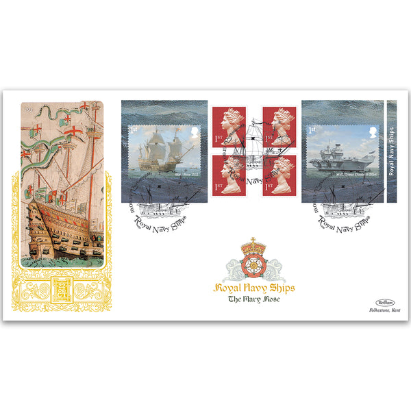 2019 Royal Navy Ships Retail Booklet Gold 500