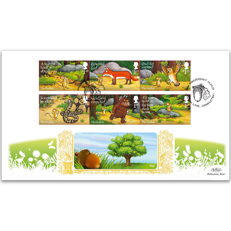 2019 The Gruffalo Stamps GOLD 500