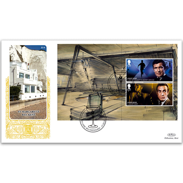 2020 James Bond PSB GOLD 500 - (P1) £1.60 x 2 Pane