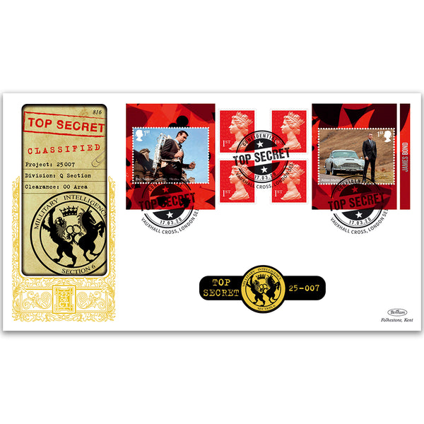 2020 James Bond Retail Booklet GOLD 500