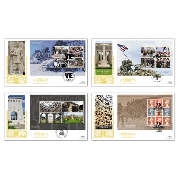 2020 End of WWII PSB GOLD 500 - Set of 4