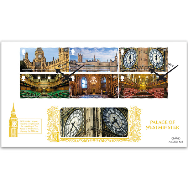 2020 Palace of Westminster Stamps GOLD 500