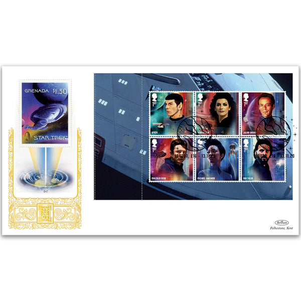 2020 Star Trek PSB GOLD 500 - (P2) 1st x 6 (Spock) pane