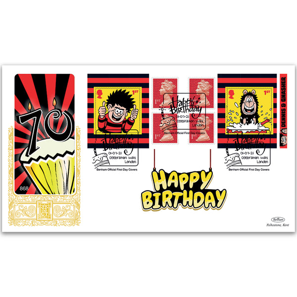2021 Dennis and Gnasher Retail Booklet GOLD 500