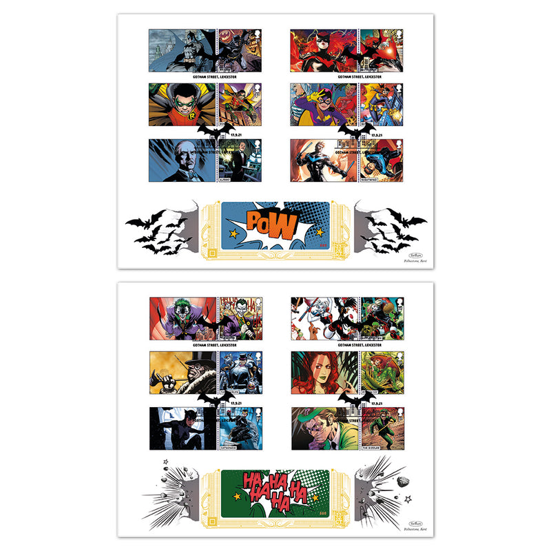 2021 DC Collection Collector Sheet GOLD 500 Pair