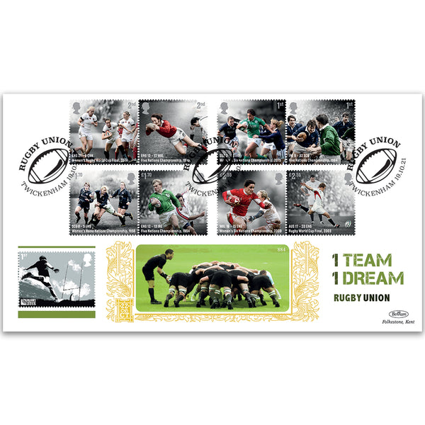 2021 Rugby Union Stamps GOLD 500