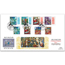 2021 Christmas Stamps GOLD 500