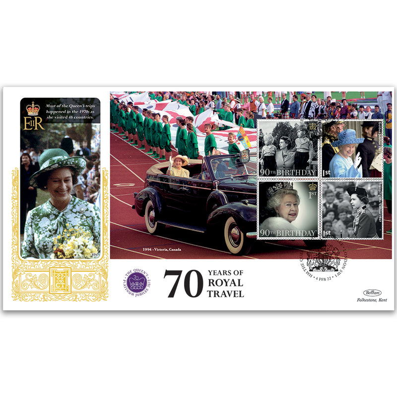 2022 HM The Queen's Platinum Jubilee PSB GOLD 500 - (P3) Canada