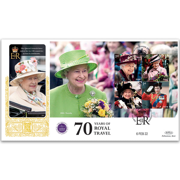 2022 HM The Queen's Platinum Jubilee PSB GOLD 500 - (P4) Treorchy