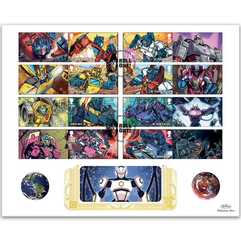 2022 Transformers Collector Sheet GOLD 500