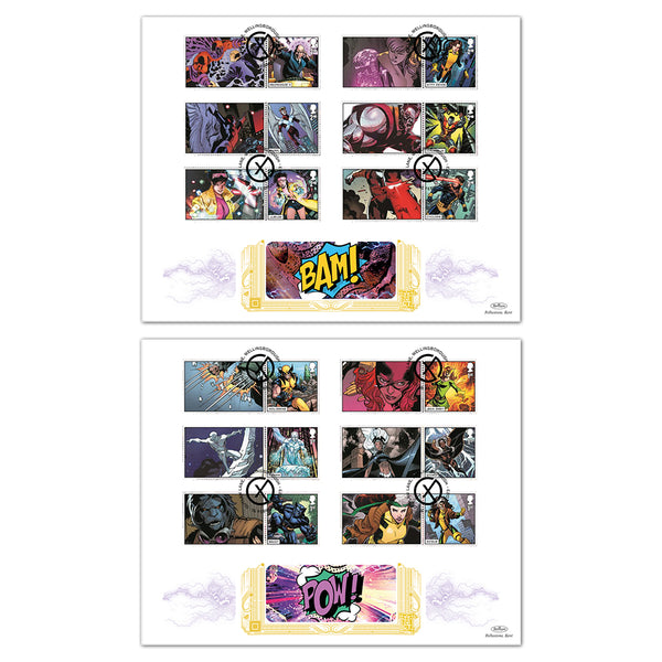 2023 X-Men Collector Sheet GOLD 500 Pair