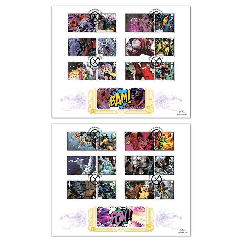 2023 X-Men Collector Sheet GOLD 500 Pair