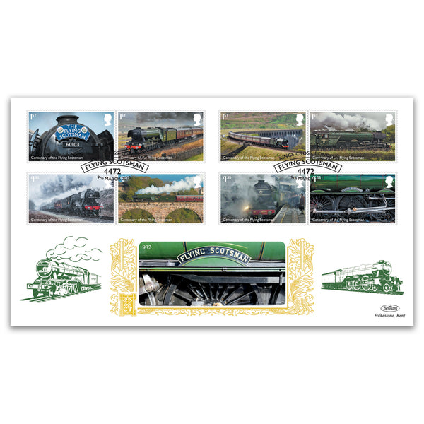 2023 Flying Scotsman Stamps GOLD 500